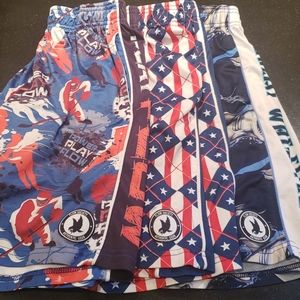 Three Large Flow Society Boys Shorts